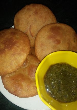 A picture of Crispy Potato Kachori with Whole Wheat Flour.