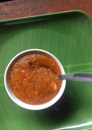 A picture of Rava kesari.