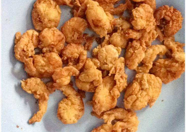 Cara Gampang Membuat Udang goreng tepung (praktis dan gurih) yang Menggugah Selera