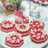 Kue lapis bunga merah putih