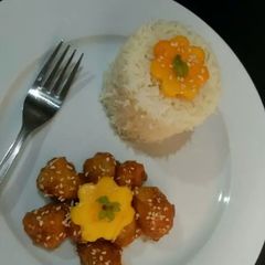 A picture of Mango Hot Chicken🔥😋.