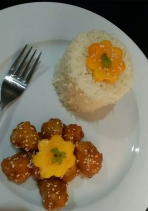A picture of Mango Hot Chicken🔥😋.