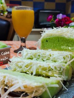 Foto resep #STEAM CAKE PANDAN-KEJU