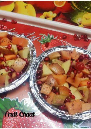 A picture of Fruit chaat.