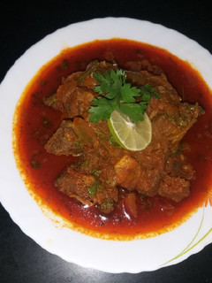 A picture of ERACHI VARATTIYATHU...Masala lamb.