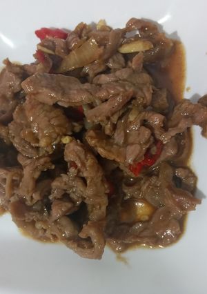 Foto resep (Resep Olahan Daging Kurban) Sapi Teriyaki