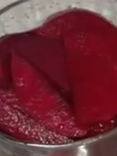 صورة لوصفة طرشي الشمندر الاحمر😋😎