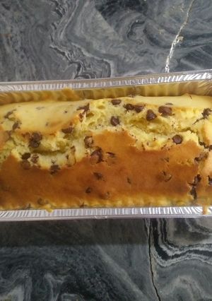 Una foto de Budín Con Chispas de Chocolate