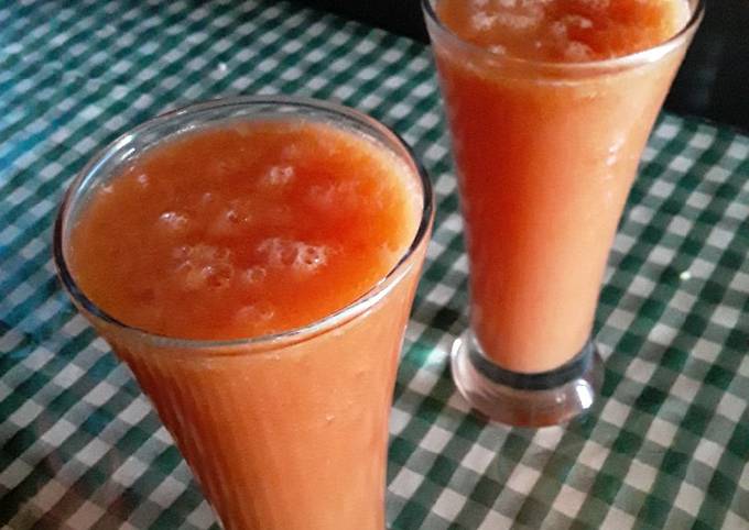 Resep Jus Pepaya Nanas Sara Visrie 