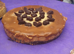 Una foto de Cheesecake de Dulce de Leche