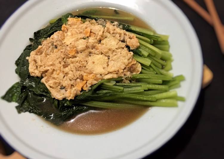 Cara Gampang Menyiapkan Sawi siram telur asin, Bikin Ngiler