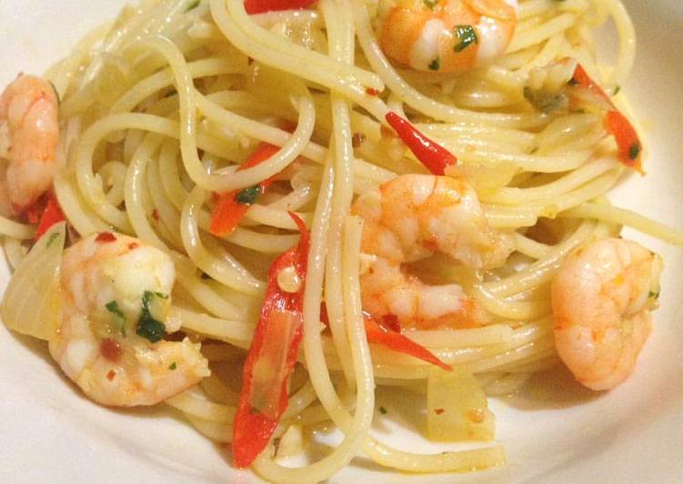 Langkah Mudah untuk Membuat Spicy Shrimp Aglio Olio Anti Gagal