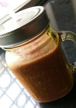 A picture of Pomegranate orange juice.
