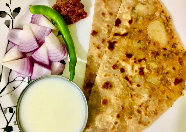 Easiest Way to Make Super Quick Homemade Aloo Paratha Punjabi style Cook with Chef Phani