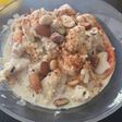 Quinoa, verduras y pollo