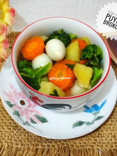 Foto resep Sop Telur Puyuh Brokoli