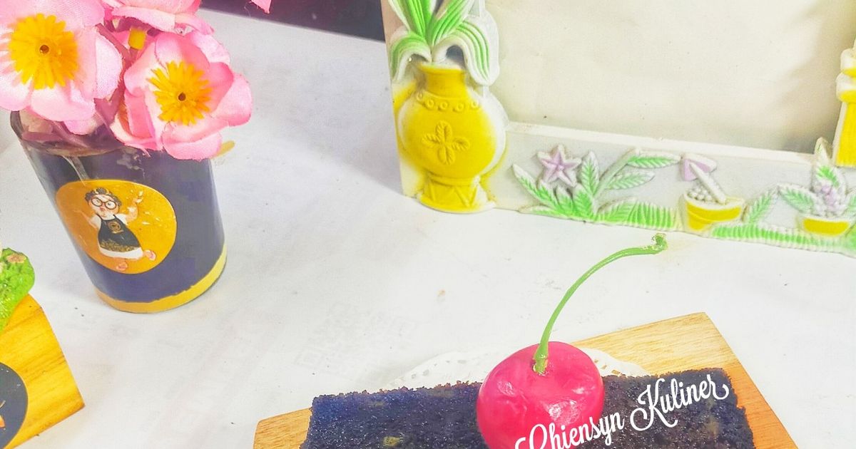 Bolu Ketan Hitam Pisang Ambon