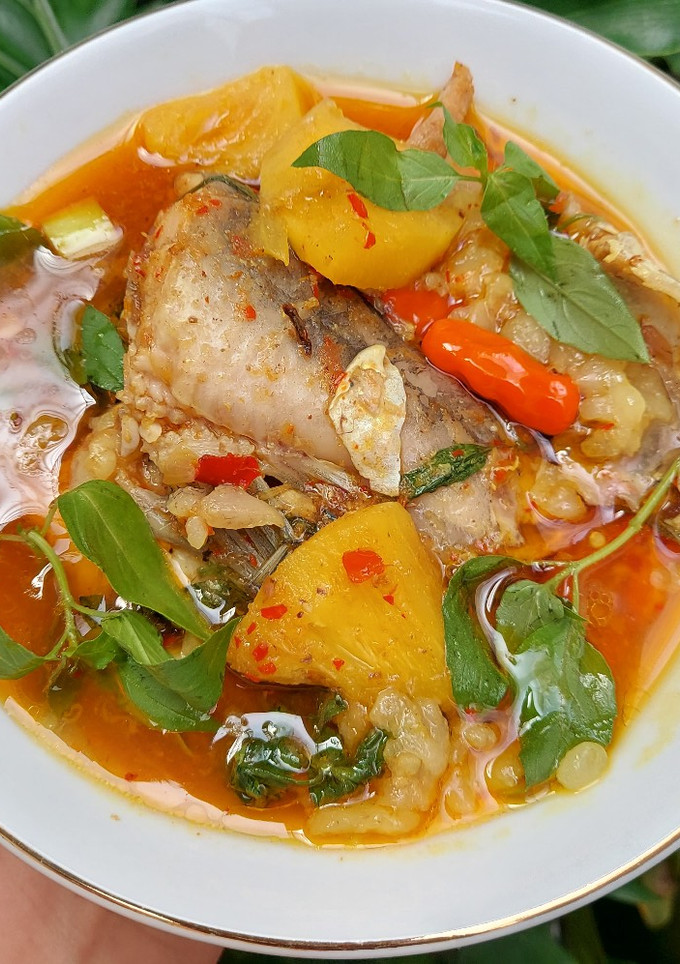 Foto resep 75. Pindang Ikan Patin Kuah Nanas Khas Palembang