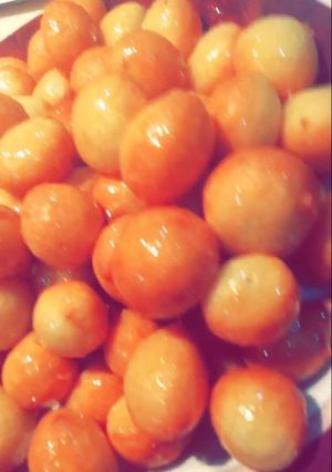 صورة لوصفة لقيمات بدون بيض لذيذه💕👌🏻