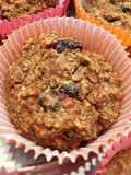 Healthy Carrot Muffins with Molasses!