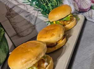 Une photo de 🍔 Baby Burger Tenders & Baby Fish et boeuf façon Burger King