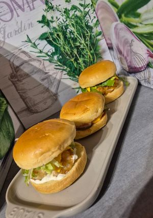 Une photo de 🍔 Baby Burger Tenders & Baby Fish et boeuf façon Burger King