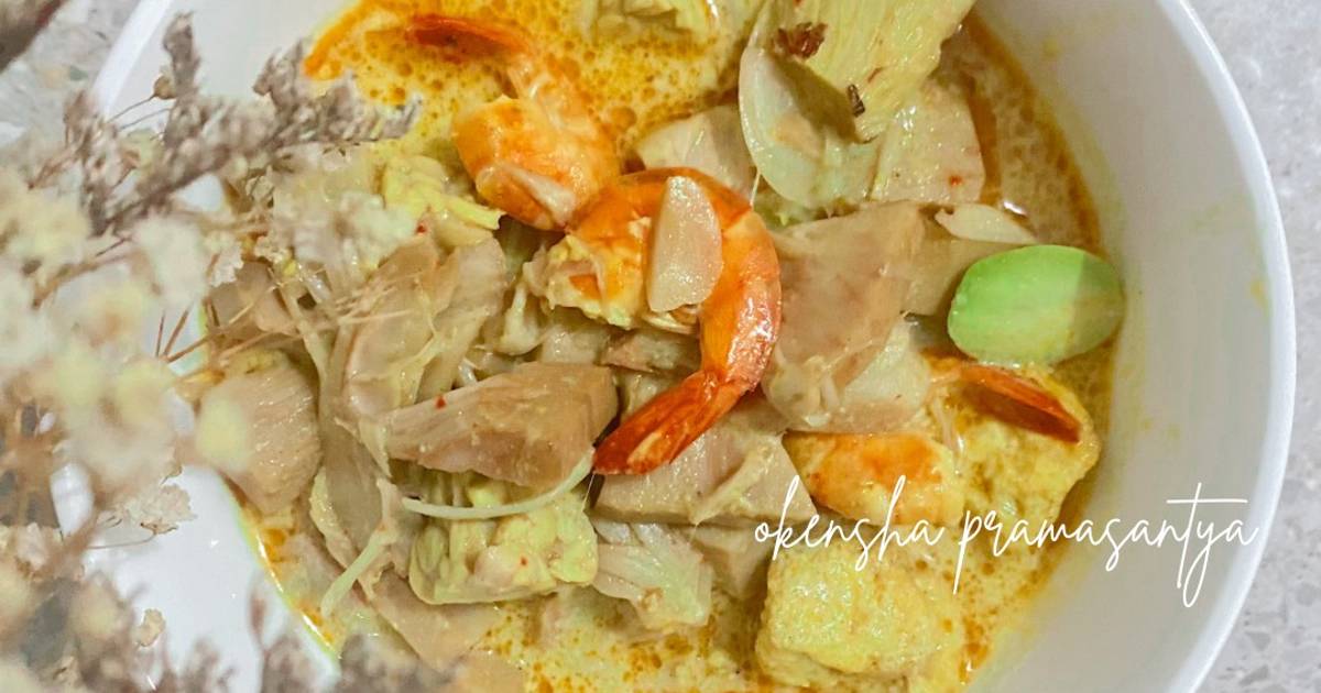 Resep Sayur Tewel Nangka Muda Oleh Okensha Pramasantya Cookpad