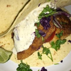 A picture of Tequila Lime Fish Tacos.