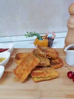 عکسی از دستور نون تست و ژامبون سوخاری
