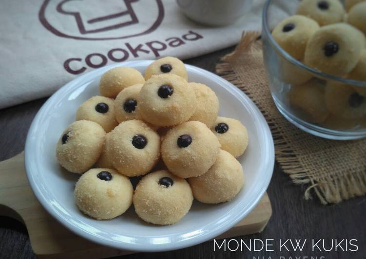 Resep Monde KW a.k.a. kukis janda genit (eggless) Anti Gagal