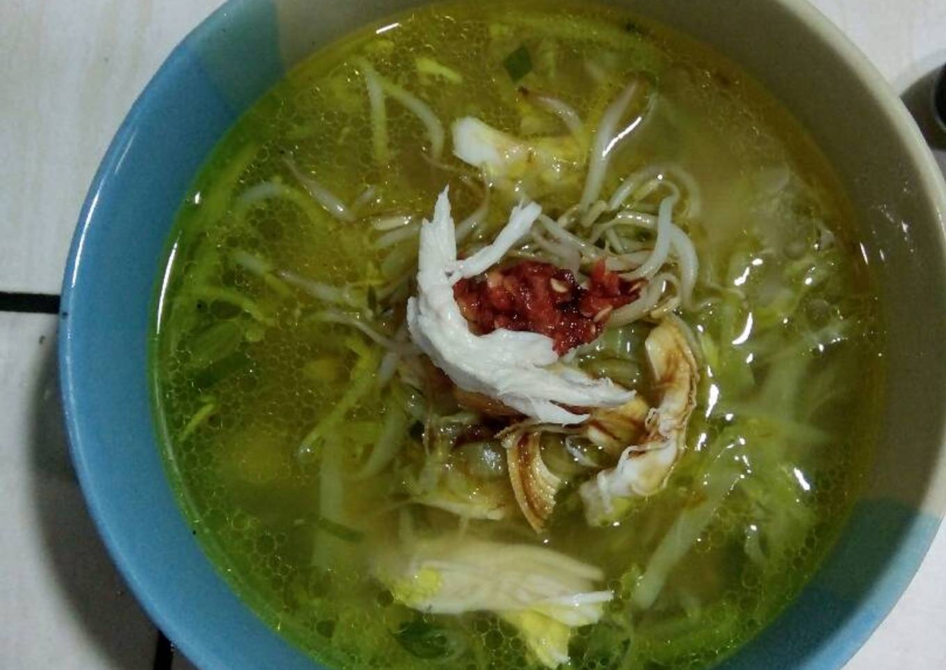 Soto yam kuah kuning