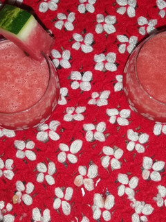 صورة لوصفة عصير البطيخ الاحمر(🍉الدلاح 🍉)