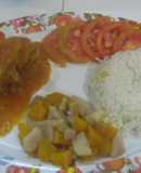 Pollo a la crema de tomate