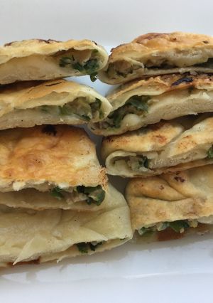 韮菜盒子 的食譜成品照片