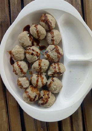 Foto resep Bakso Ayam Home Made #masakbarenganak