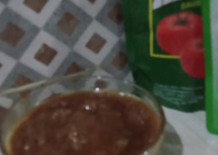 Sambal kacang serbaguna