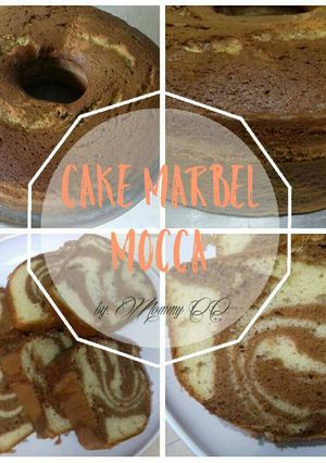 Foto resep Cake Marbel Mocca ANTI GAGAL