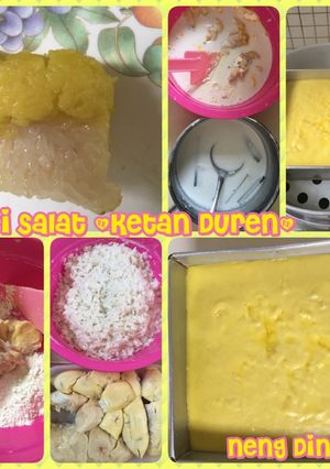 Foto resep Ketan Duren /Putri Salad a la Neng Dini