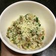 Beef spinach cheesy rice - MPASI 8 bulan