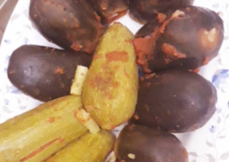 محشي كوسا وباذنجان
