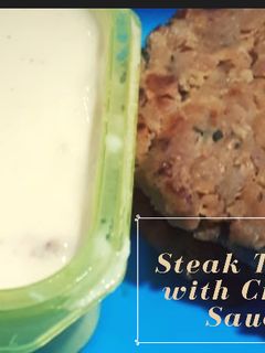 Foto resep Steak Tempe with Creamy Sauce
