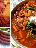 Fullblood Wagyu Kielbasa And Lentil Soup