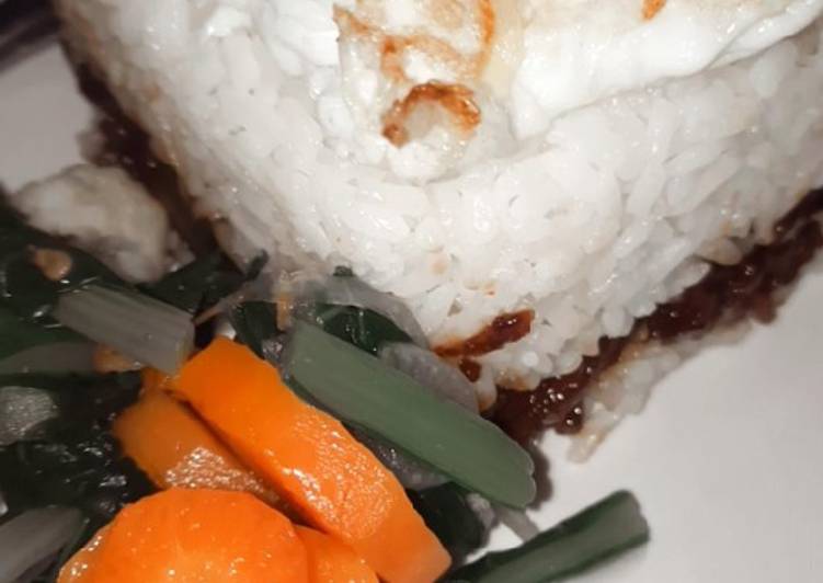 Rice Box + Grill Daging Kambing?