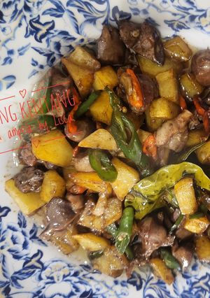 Foto resep Oseng kentang ati ampela