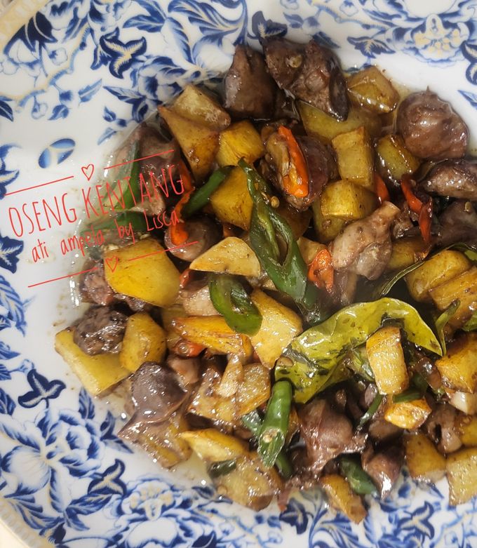 Foto resep Oseng kentang ati ampela