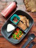 Dori Katsu Oatmeal Sambel Matah
