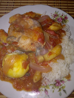 Una foto de Sudado de pescado al kion a mi estilo