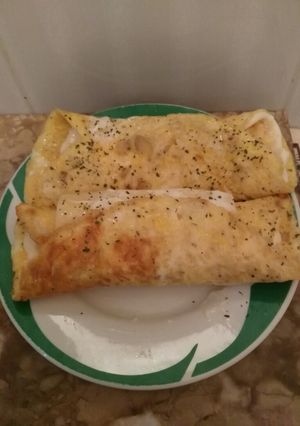 Foto principal de Omelette rellenas de queso y mayonesa