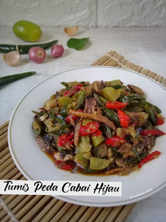 Foto resep Tumis Peda Cabai Hijau