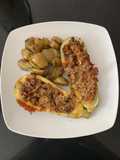 Zapallito italiano con carne